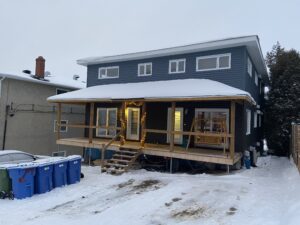 Photo d'une maison multi-générationnel