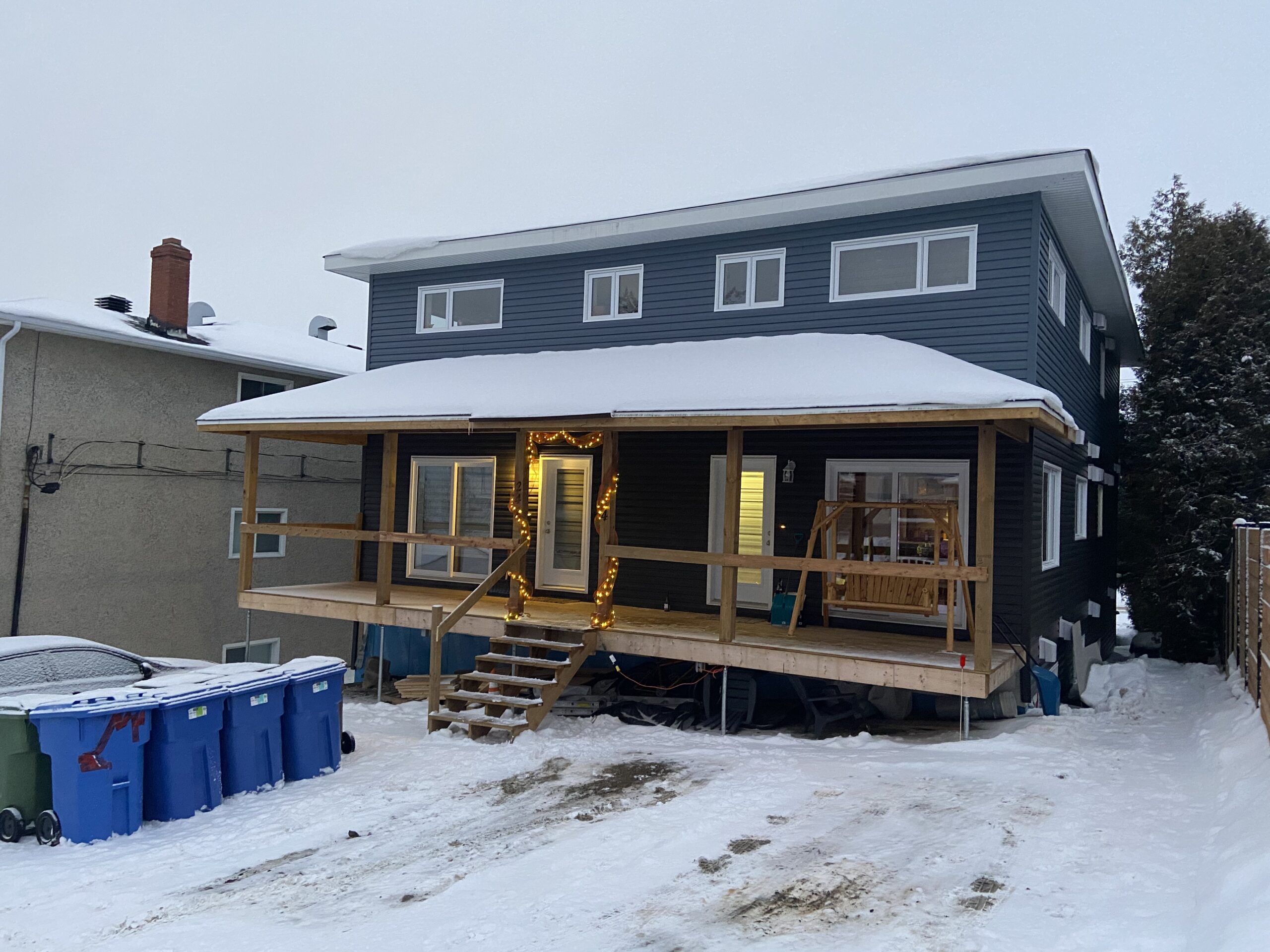 Photo d'une maison multi-générationnel