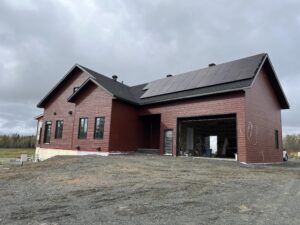 Photo d'une maison éco-énergétique